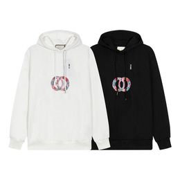 22fw mens 디자이너 후드 티 스웨터 고품질 여성 가을 겨울 긴 소매 까마귀 간단한 솔리드 스웨터 패션 풀오버 스웨터