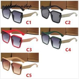 Square Printed Letters Sunglasses For Women Men Goggles Unisex Fashion Eyewear Holiday Summer Large Frame Sun Glasses