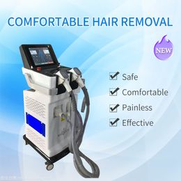 New 2 handpieces Diode Laser for permanent hair removal Machine salon clinic home use with awesome factory directly sales price