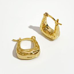 Hoop & Huggie Peri'sBox Small Chunky Earrings Thick Geometric Earring Hoops Cute Trendy Unusual For Women GiftsHoop &Hoop