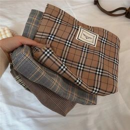 fashion bag stylish design Large capacity oblique single shoulder bags lattice handbag