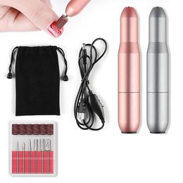 Portable Electric Nail Drill Electrical Professional Nail File Kit For Acrylic nail art polish tools