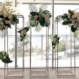 200 CM Iron Column Stand Wedding Decoration Billboard Banner Background Screen Flower Display Birthday Party Stage Backdrops Balloons Rattan Balloons Frame Rack