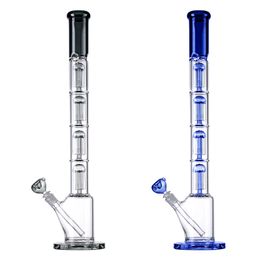 23 Inches Hookahs 4 Layers 6 Arm Trees Thick Glass Big Bong Tall Bongs Diffused Downstem With Bowl 18.8mm Female Joint Thick 5mm WP21101