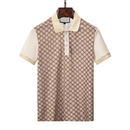 Designer Fashion Spring Luxury Italian Men's T-shirt Polo High Street Embroidery Pony Print Dress Size M-3xl