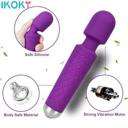 Sex toys masager toy Massager masturbator Dildo Nipple Vaginal Clitoris Stimulator Av Vibrator Magic Stick Vibrators for Women Toys Adults 18 PHXW RPF2