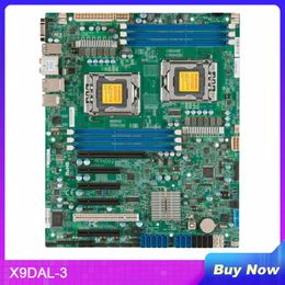 Motherboards X9DAL-3 For Supermicro Server Motherboard LGA1356 Xeon Processor E5-2400 V2 DDR3 8x SAS/SATA2 Ports From C606