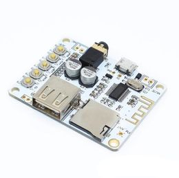 Integrated Circuits 10pcs etooth Audio Receiver board with USB TF card Slot decoding playback preamp output 5V 2.1 Wireless Stereo Music Module