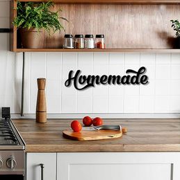 Homemade Solid Metal Home Decor Decorative Accent Metal Art Sign Kitchen Decor