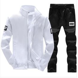 Men's Tracksuits Sportswear 2022 Running Winter Autumn Tracksuit Man Men Sport Brand Outwear Set 2 Pieces Sweat Suit MenMen's