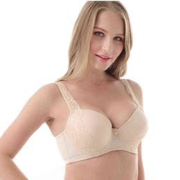 Women Intimates Lace bras Underwire Push Up Underwear 3/4 Cups Sexy Brassiere For Women Plus Size 30-46 C-D-DD-DDD-E-F-G #956 T220726