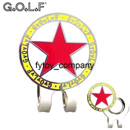 ball markers hat clips UK - GvOvLvF Golf Ball Markers with magnetic Hat Clips for men women children kids gift Removable Attaches Easily to Golf Cap 25mm