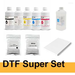 Cartucce d'inchiostro DTF Kit Melt Powder Cleaning per la stampa di PET per stampanti a trasferimento diretto e