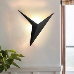 Wall Lamp Led Lamps Modern Minimalist Triangle Shape Nordic Style Indoor Stairs Living Room Lights Simple Lighting 3W AC85-265VWall