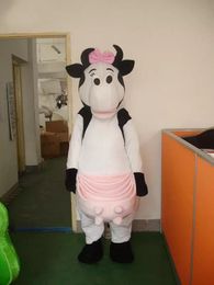 2022 Mascot Costumes Cow Mascot Costume Suits Adults Size Advertising Party Game Dress Outfits