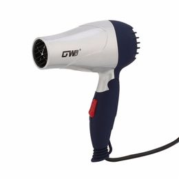 Mini Portable Foldable Handle Compact 1500W Hair Dryer Blow Dryer Wind Low Noise Long Life Outdoor Travel Styling Accessory 220727