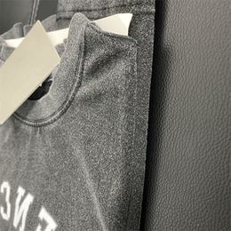 Magliette bl-g magliette casual unisex camicie di cotone lavate donne uomini paris France street abbigliamento a maniche corte s-xl bbb123