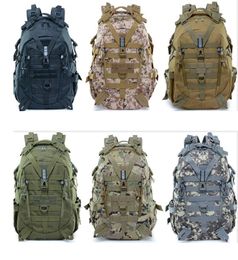 high quality waterproof camouflage mochila 35L hiking back packs hunting military tactical army backpack bag 3p Assault camping hiking rucksack