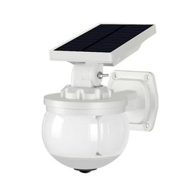 Solar Garden Lights Fake Camera Security Outdoor Motion Sensor Spotlight IP66 Waterproof Colourful White lights