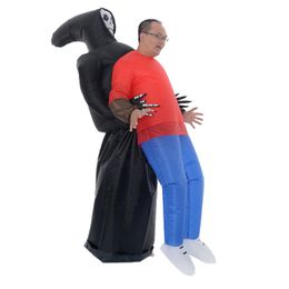 Halloween Other Event & Party Supplies spoof dress up props ghost hug people green ghost costume alien inflatable suit same of tiktok