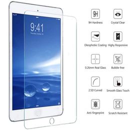 9H Tempered Glass Screen Protector For iPad 2018 9.7 Air 1 2 Pro 11 10.5 10.2 2019 Mini 2 3 4 5 Bubble Free Protective Film