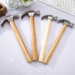 50Pcs 290mm/320mm Hohe Qualität Natürliche Holz Griff Stahl Klaue Hammer Multi-funktion Sicherheit Outdoor hause Dekoration Hammer