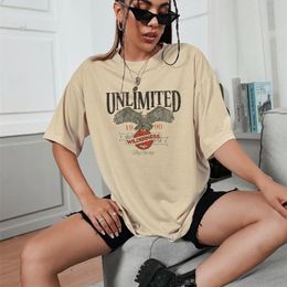 Unlimited Eagle 1990 Wilderness Graphic Tee Retro Style Vintage Grunge Oversized Unisex T-Shirt Funny Fashion Summer Tops 220511