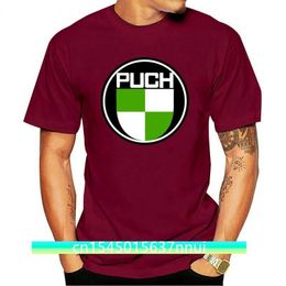 Puch Emblem Patch Classic Motorcycle Motocross Bicycles Moped Usa Size TShirt Top Quality Tee Shirt 220702
