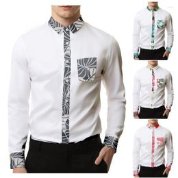 Мужские платья рубашки весенняя осень Самоан Тренди 3D Машина Печать на заказ высококачественной гавайской рубашки уютный социальный пляж белый для мужчин