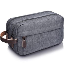 Large Cosmetic Bag for Men Travel Makeup Organiser Toiletry Shaving Bags Portable Waterproof Bathroom Shower Pouch 3 Colours