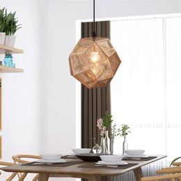 Pendant Lamps Geometric Golden Hollow Lights Modern Multi-faceted Spherical Art Deco Lamp Bedroom Living Room Dining LampPendant