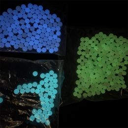 Hookahs 4mm 6mm 8mm 10mm 12mm 14mm Terp Slurper Pearl Balls Luminous Glowing Blue Green Cyan Terp Pearls For Quartz Banger Nails Glass Bongs Dab Rigs