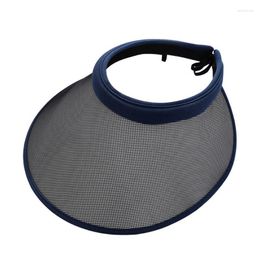 Ball Caps Sun Hat UV-Resistant Wide Brim Empty Top Adjustable Comfortable To Wear High Durability Linen Outdoor Women Casual Visor HatBall