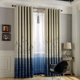 Curtain & Drapes Blackout Curtains For Kid's Bedroom Grommet Thermal Insulated Room Darkening Printed Living Set Of 2 PanelsCurtain Curt