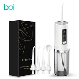 Portable wireless oral irrigator, erasable water tank, tooth cleaning device, washable dental floss 220511