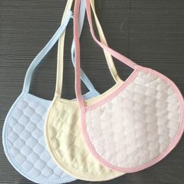 Малыш для новорожденного Cherry Baby Pacify Bibs Burp Cloths Двухслойный хлопок Синий Розовый Мультфильм Бесплатный детский шарф Носовой платок Успокаивающее полотенце от слюны Оптовая продажа высшего качества