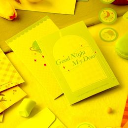 Gift Wrap Pcs Graduation Thank You Cards With Envelopes Cute Greeting Sealing Sticker For All FestivalsGift
