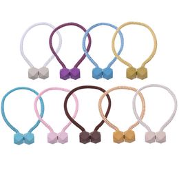 Home Magnetic Curtain Tiebacks hooks Magnet Buckle Rope Clips Tie Back Office Kids Blackout Panels and Window DHL FREE Y01