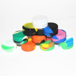 3ml dry herb Storage Boxes Bins silicone jars container for wax silicone jar dab containers