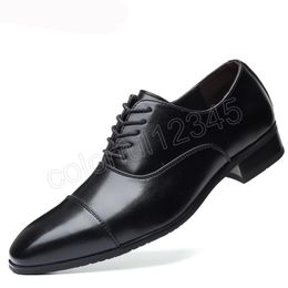 Casual Dress Shoes for Men The Office Oxford Formal Shoes Man Black Business Suit