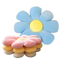 Cushion/Decorative Pillow Sunflower Cushion Stuffed Sofa Throw Office Sedentary Chair Daisy Flower Tatami Floor CushionCushion/Decorative