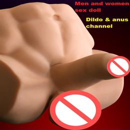 Unisex Masturbator Sex Dolls Realistic Artificial Dildo Anus Channel Love D276L