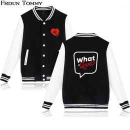 Frdun TWICE Baseball Jacket Style Hip-Hop Harajuku Streetwear Fashion Autumn Winter Unisex Warm