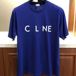 Letras de designer de camisetas masculinas femininas imprimir camiseta 100% algodão Crew Crew pescoço camisetas de manga curta de verão