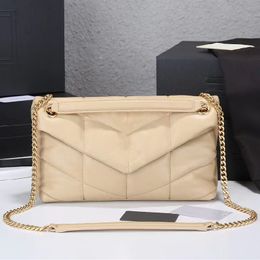 7A+ top designer luxury women's bags classic fashion casual retro sheepskin brand-name one-shoulder messenger ancient silver chain large-capacity pillow bag