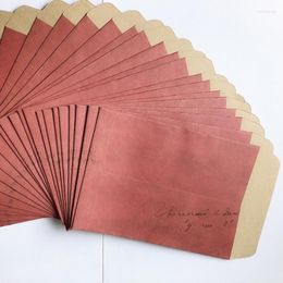 Gift Wrap 50Pcs Envelopes Vintage Decorative Kraft Paper Creative Stamps For OfficeGift