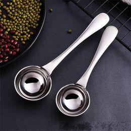 1Pc Coffee Sugar Scoops Thicken Stainless Steel Tablespoon Cake Baking Flour Watermelon Spoon Ice Cream Tools Kitchen Supplies 392 D3