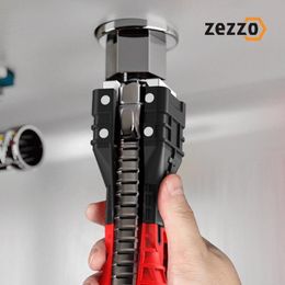 18 in 1 Foldable Water Pipe Wrench Double End Basin Bottom Pliers Sleeve Bathroom Faucet Sink Installation and Maintenance Tool 220428