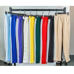 Mens pants Loose men Sports long Pants Zipper Trousers Casual Men's Sweatpants letter printed