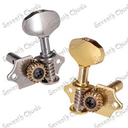 3R3L18:1 Gear Ratio Vintage Open Gear String Tuners Tuning Pegs Key Machine Head for Acoustic Classical Guitar.